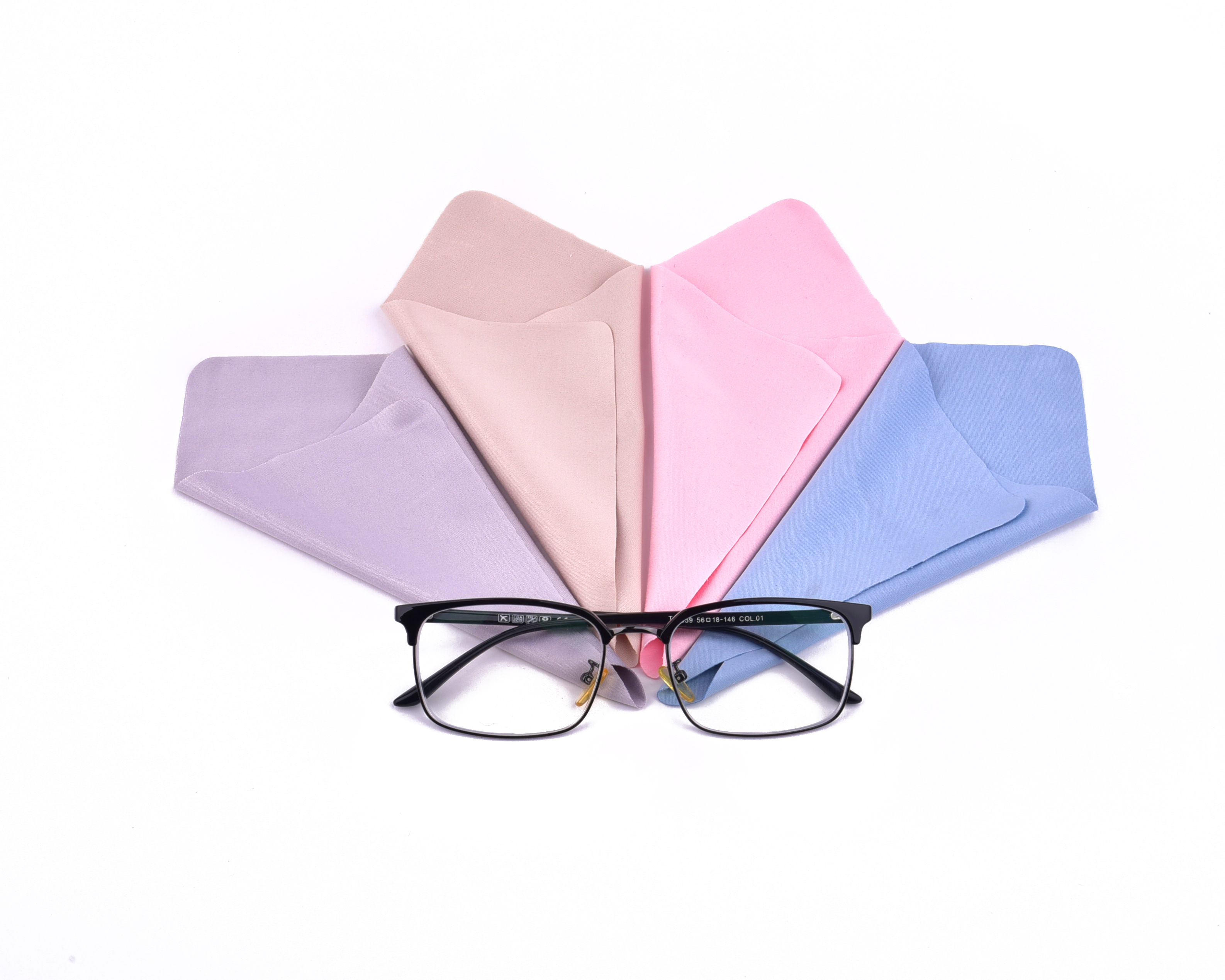 Custom Individually Wrapped Screen Cleaner Eyeglass Cleaning Cloth