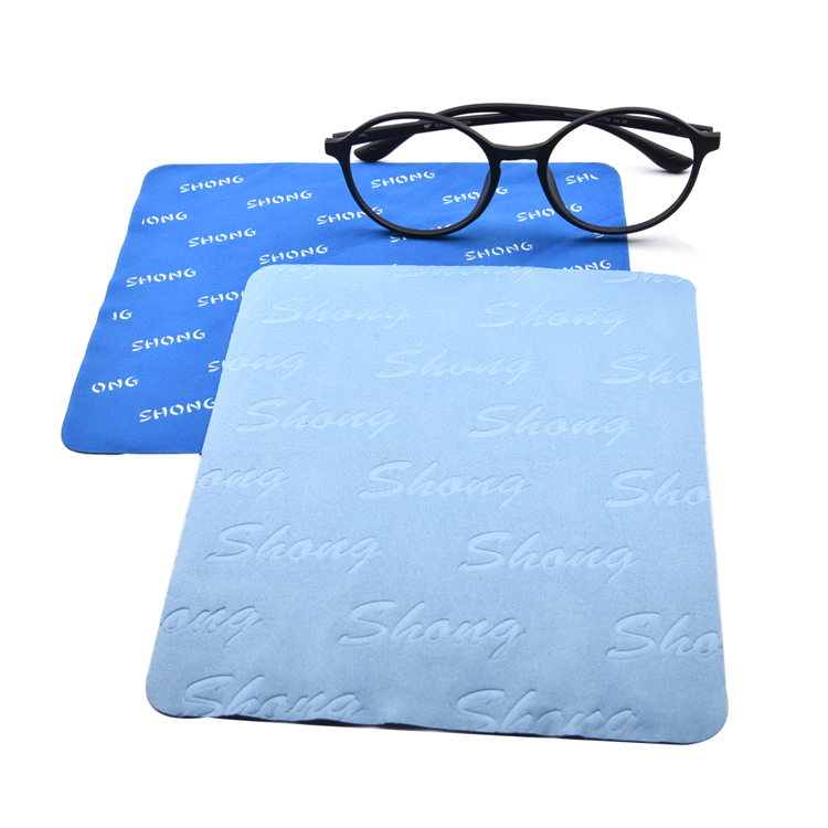 Custom Embossed Logo Microfiber Eyeglass Clothes Cloth For Glasses from China manufacturer