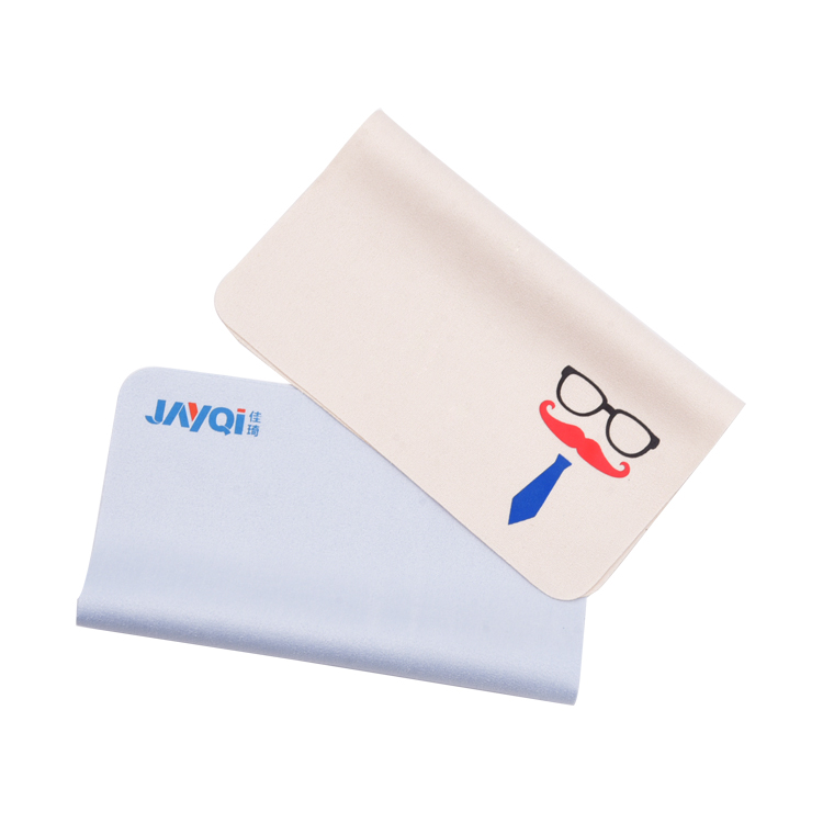 Foam Printing Branded Custom Logo Eyeglass Glasses Cleaning Clothes