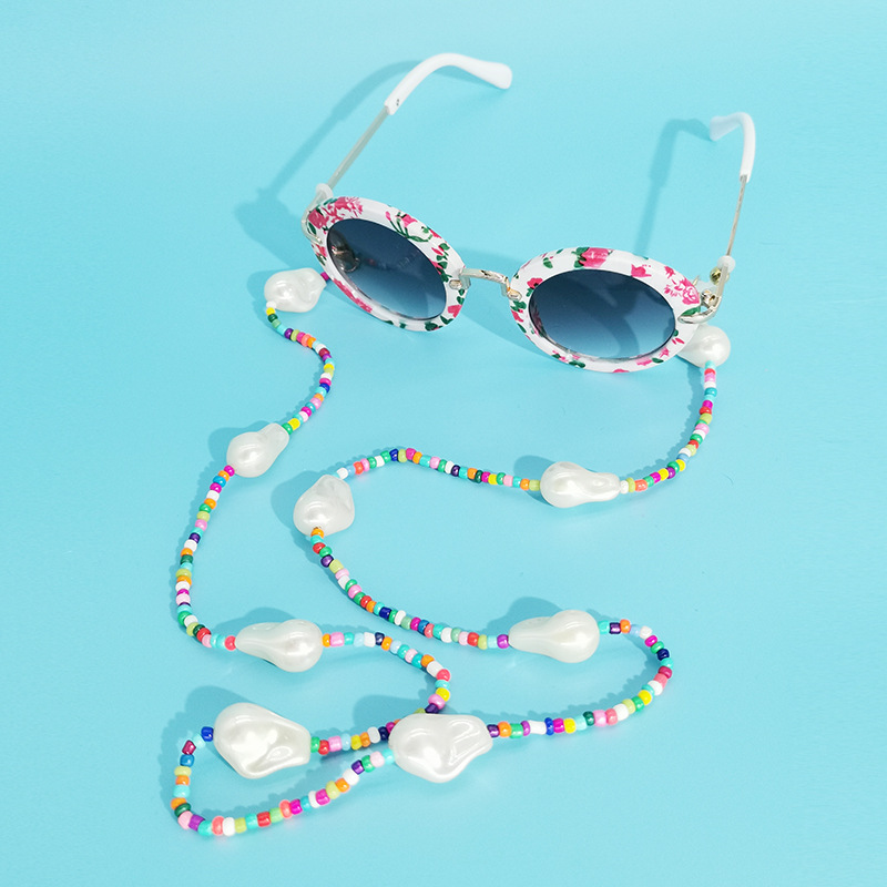 Fashion Colorful Beads Eyeglasses Chain Glasses Sunglasses Eyeglasses Chains&Cords