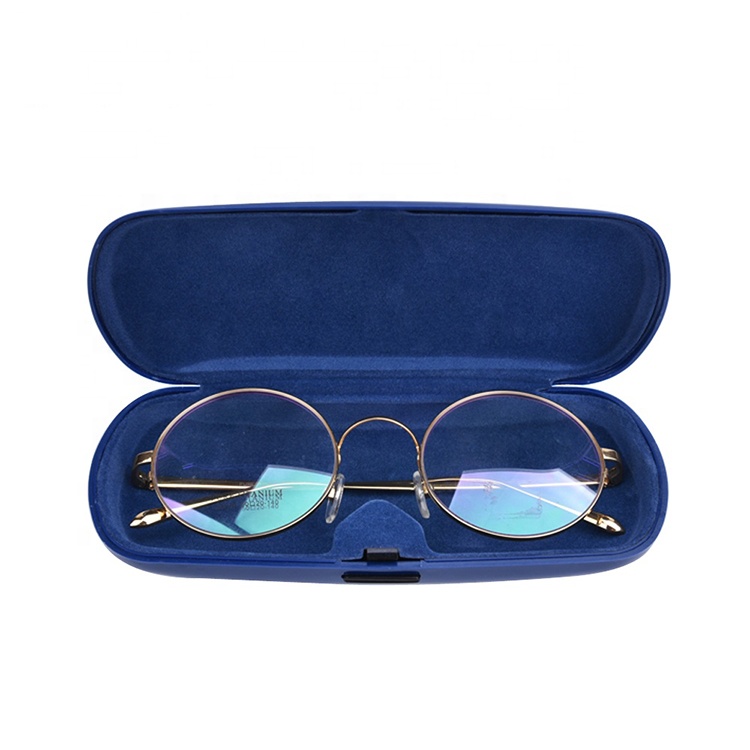 Durable Unique Glasses Cases Multiple Color Clear Plastic Glasses Case